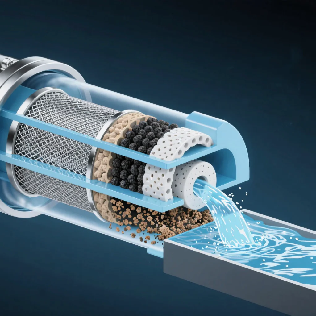 Industrial reverse osmosis system for factories