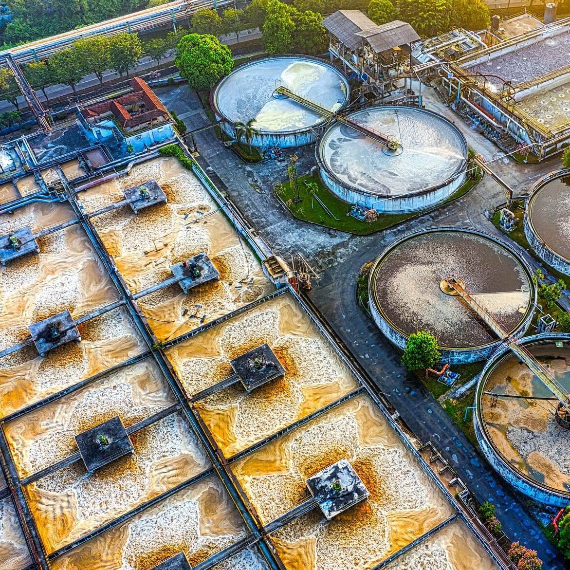 Sewage treatment plant water purification technology