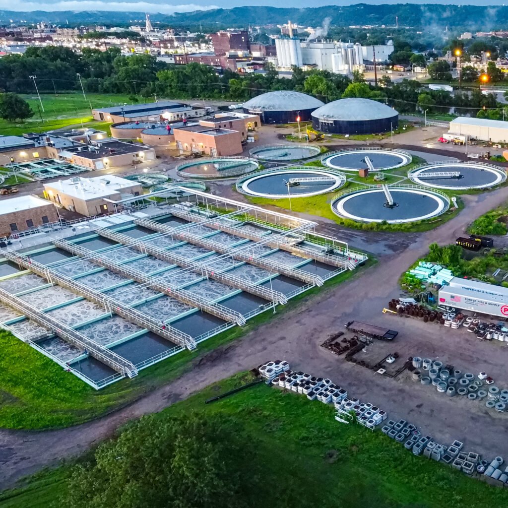 Effluent treatment plant for industrial wastewater